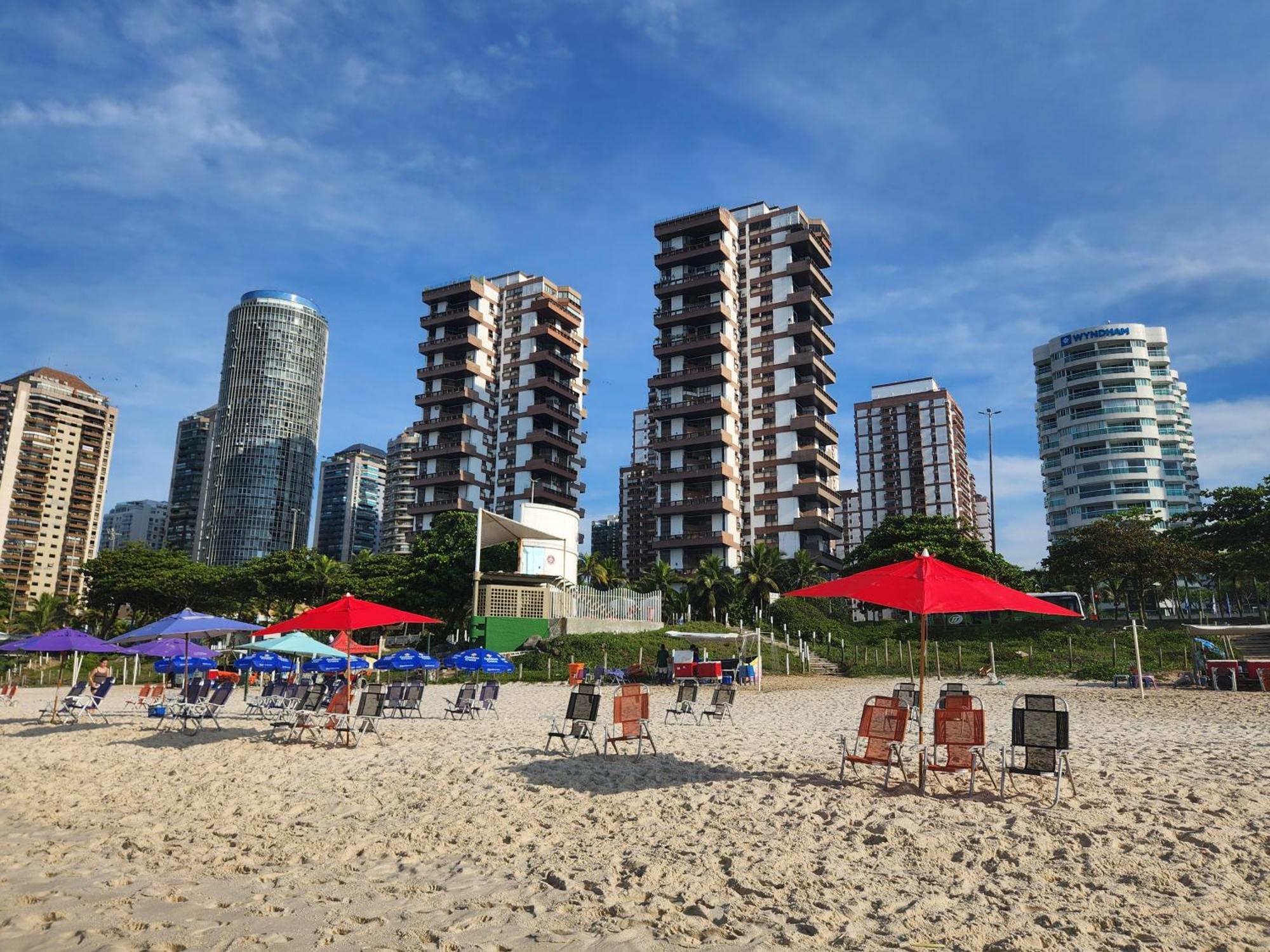 Apartamento Barramares Flat - Condominio Em Frente A Praia Da Barra Da Tijuca Río de Janeiro Exterior foto